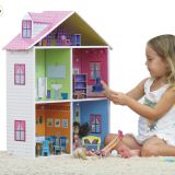 Кукольный домик с набором мебели